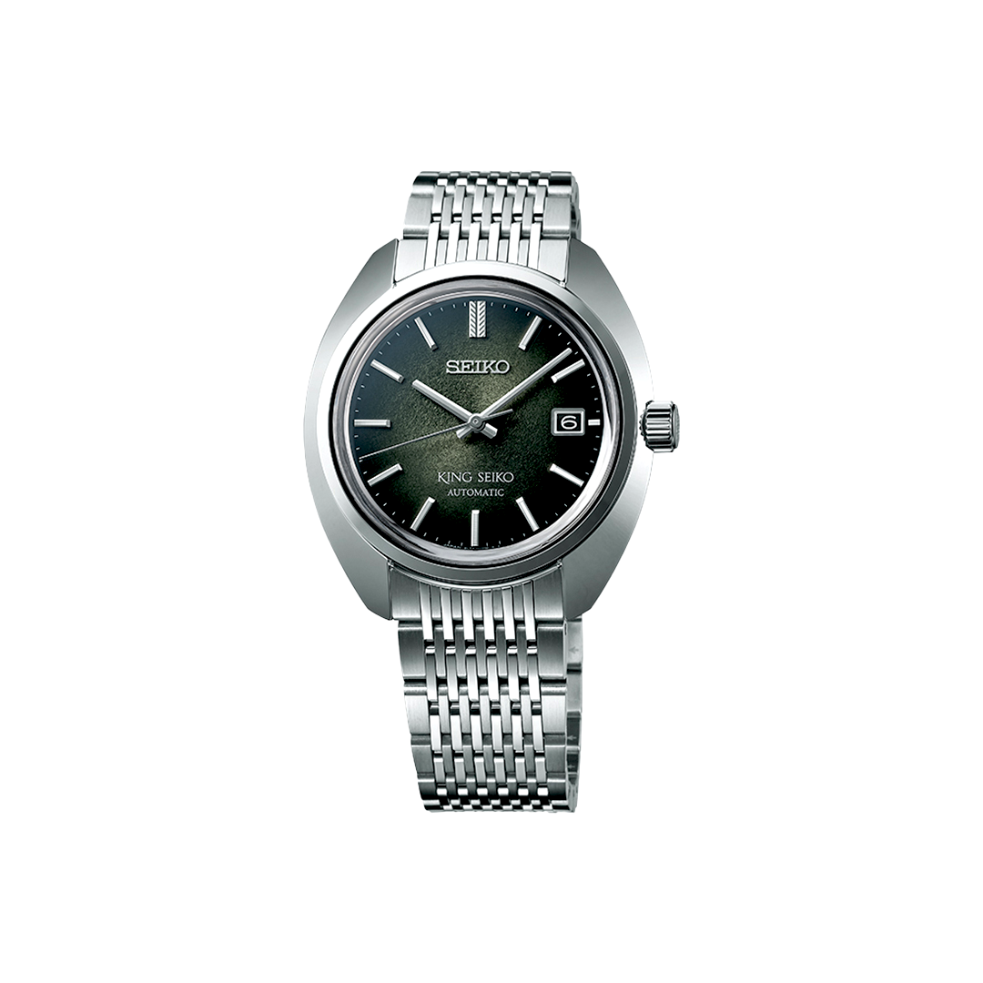 King Seiko ‘Forest Green’ 6L 1969 Re-Interpretation - SJE113J1