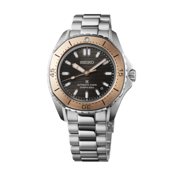 Seiko Prospex Diver’s Watch – Polygonal in Ocean grey & bronze tone - SPB485J1