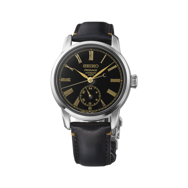 Seiko Presage Classic Series in Urushi Black with Roman Numerals - SPB499J1