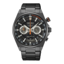 Men’s Quartz Chronograph Watch with Black Bracelet - SSB399P1
