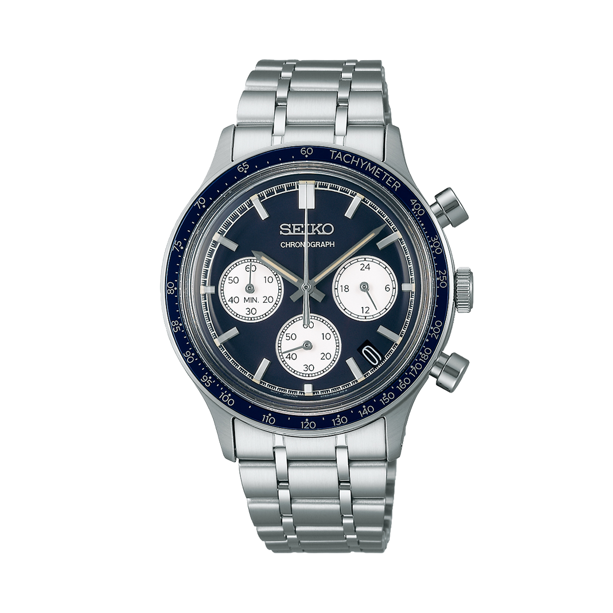 Men’s Quartz Chronograph Watch in Blue - SSB477P1