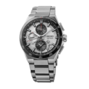 Astron ‘Silvery Night’ 5X GPS Solar Chronograph  - SSH153J1